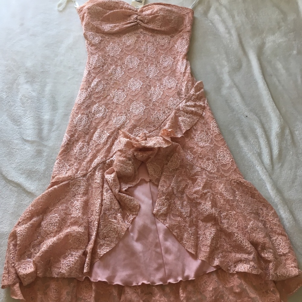 Strapless dress